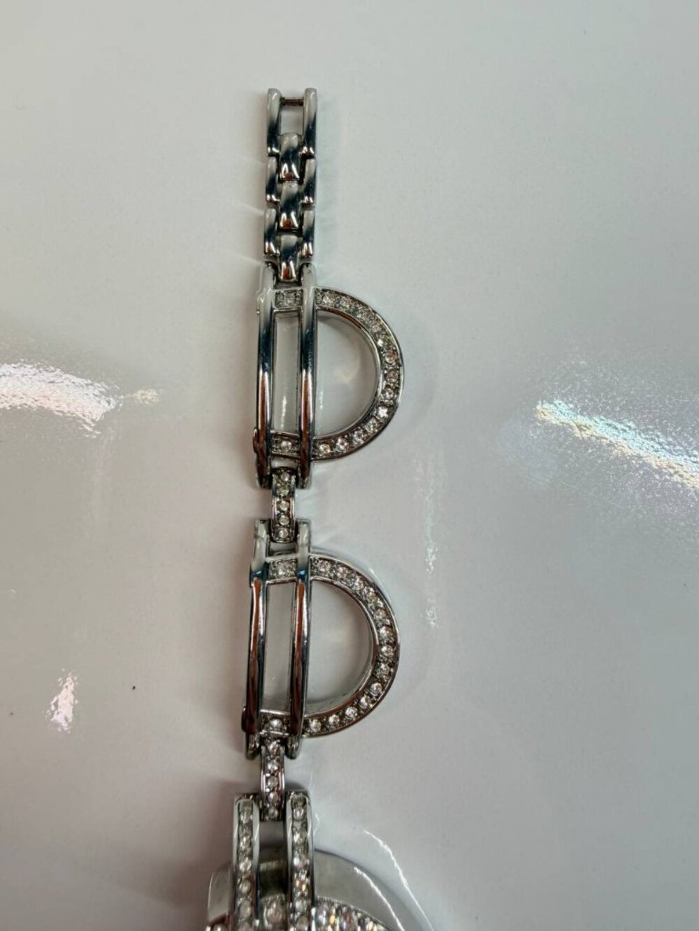 Victoria Sinclaire (VS) Crystal Accent Bracelet Watch - Picture 11 of 15